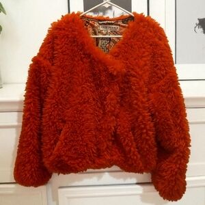 Free People Vibrant Patterned Jacket